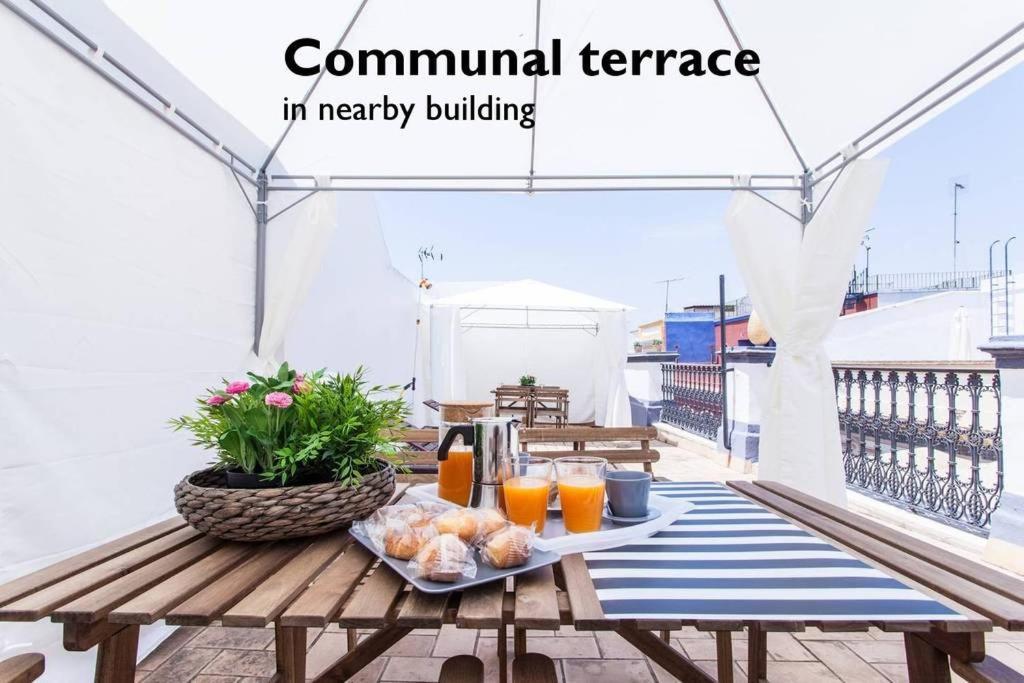 Hostly Rivero 2B Center-Fibre-Communal Terrace-Parking Optional-Cless Sevilla Dış mekan fotoğraf