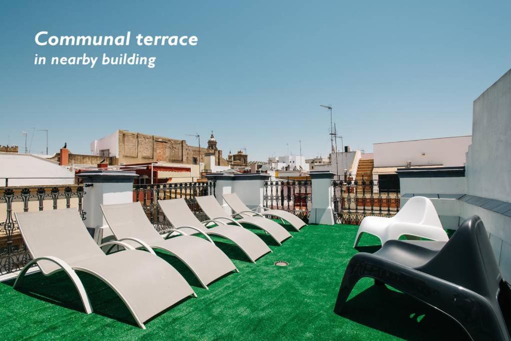 Hostly Rivero 2B Center-Fibre-Communal Terrace-Parking Optional-Cless Sevilla Dış mekan fotoğraf